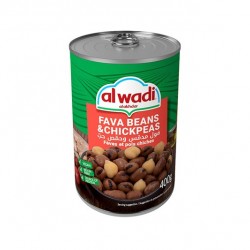 Alwadi Fava Beans & Chick Peas