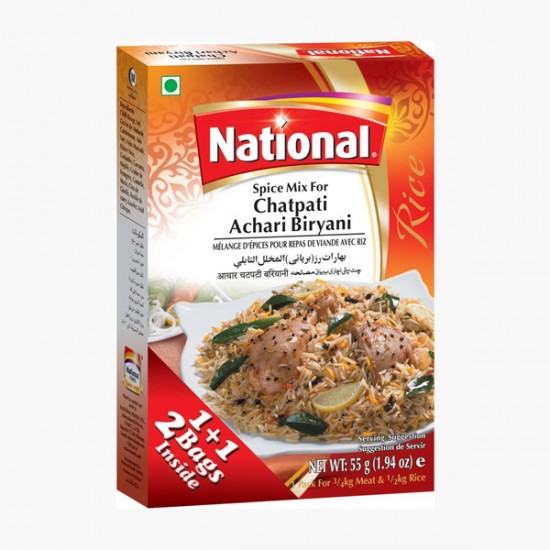 National Chatpati Achari Miryani Masala