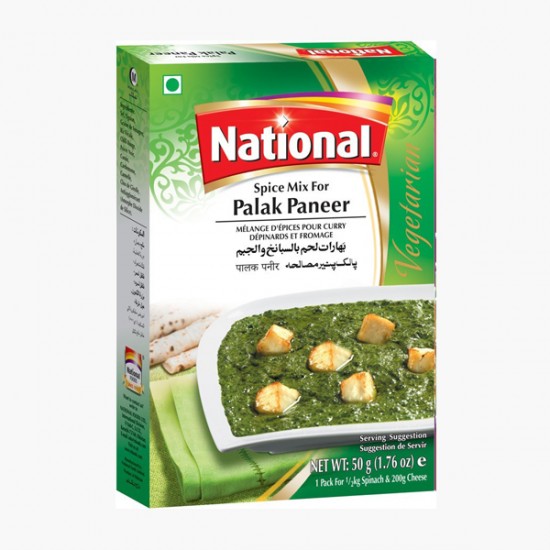 National Palak Paneer Masala