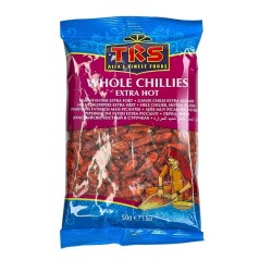 TRS Whole Chillies Ex. Hot 50g