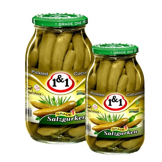 1&1 Pickled Baby Cucumbers